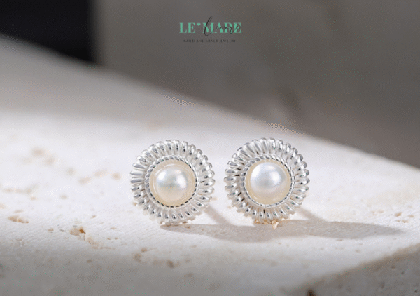 Khuyên tai bạc nữ BNKT37