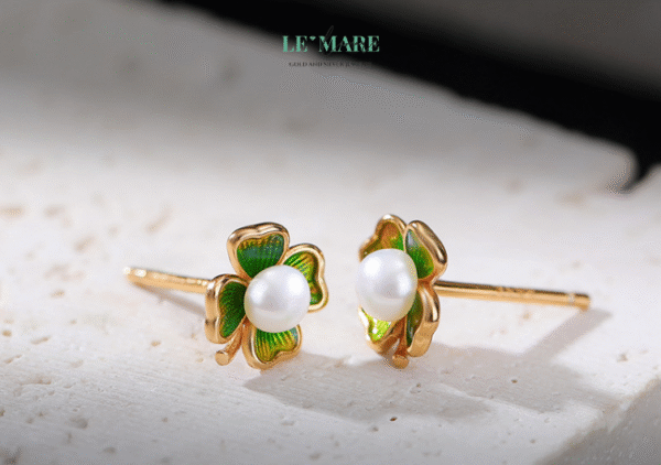 Khuyên tai bạc nữ BNKT38 - Ảnh 3