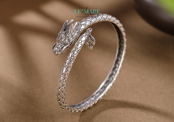 Thiên Long Hộ Mệnh – Dáng Rồng Quyền Uy Trên Cổ Tay Nàng BNVT02