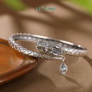 Thiên Long Hộ Mệnh – Dáng Rồng Quyền Uy Trên Cổ Tay Nàng BNVT02 Le'mare Jewelry LMJ