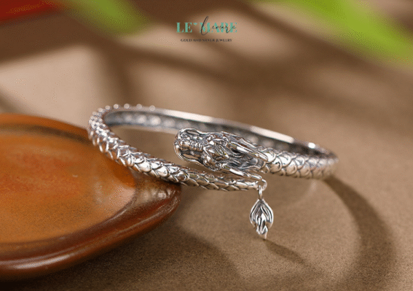 Thiên Long Hộ Mệnh – Dáng Rồng Quyền Uy Trên Cổ Tay Nàng BNVT02 - Ảnh 3