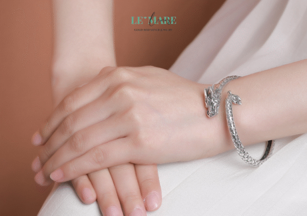 Thiên Long Hộ Mệnh – Dáng Rồng Quyền Uy Trên Cổ Tay Nàng BNVT02 - Ảnh 4