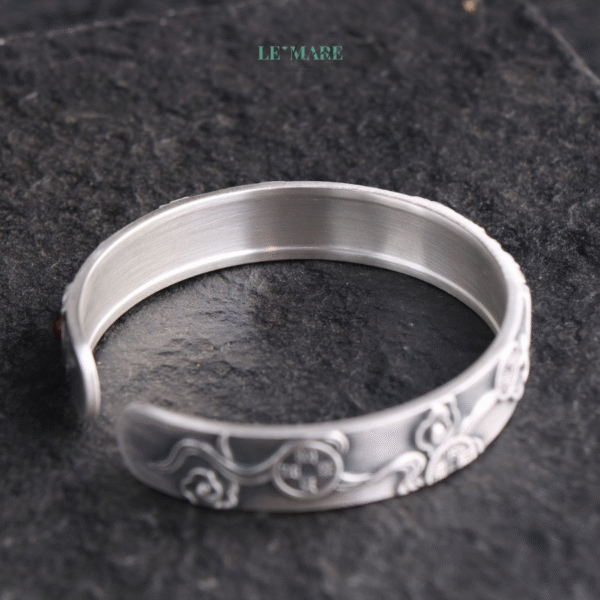 Vòng Tay Bạc Nam Nữ Minh Lân BNVT44 - Ảnh 3