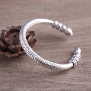 Vòng Tay Bạc Nữ Liên Tâm BNVT45