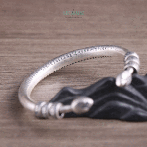 Vòng Tay Bạc Nữ Liên Tâm BNVT45 Le'mare Jewelry LMJ