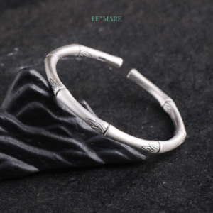 Vòng Tay Bạc Nữ Trúc Quang  BNVT50