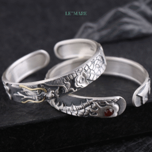 Vòng Tay Bạc Minh Long BNVT52 Le'mare Jewelry LMJ