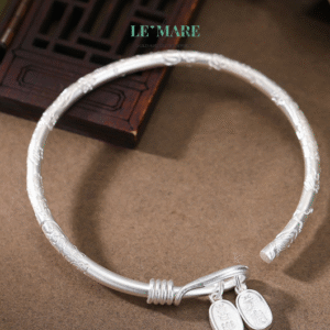 Vòng Tay Bạc Nữ “Mỹ Điệp” – Cánh Bướm Của Vẻ Đẹp Thanh Nhẹ BNVT12 Le'mare Jewelry LMJ