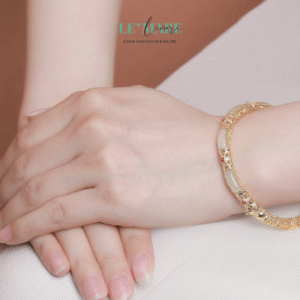 Vòng tay bạc nữ BNVT14 Le'mare Jewelry LMJ
