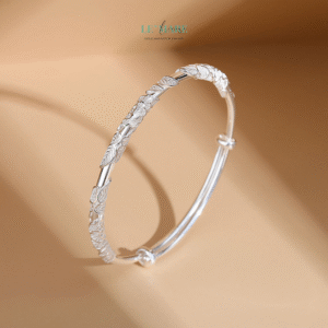Vòng Tay Ngọc Bích Nữ Xuân Hương BNVT27 Le'mare Jewelry LMJ