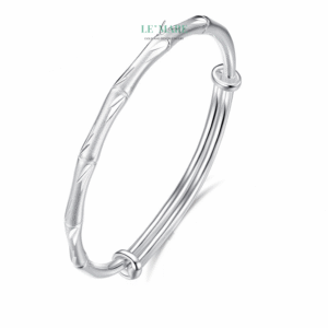 Vòng Tay Bạc Nữ Trúc Vân BNVT43 Le'mare Jewelry LMJ