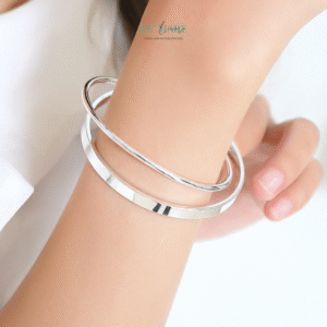 Vòng Tay Bạc Nữ Vô Ngân BNVT54 Le'mare Jewelry LMJ
