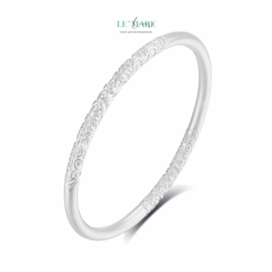 Vòng Tay Bạc Nữ Tâm Bạch Vân BNVT56 Le'mare Jewelry LMJ
