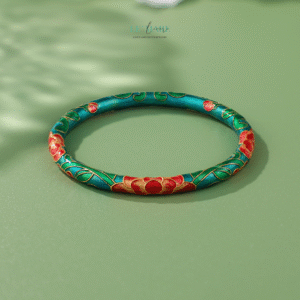 Vòng tay bạc nữ Diệp Hỏa BNVT70 Le'mare Jewelry LMJ