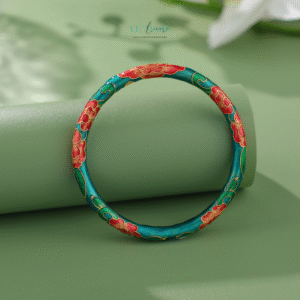 Vòng tay bạc nữ Diệp Hỏa BNVT70 Le'mare Jewelry LMJ