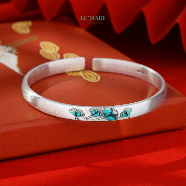 Vòng tay bạc nữ Bích Liên BNVT72