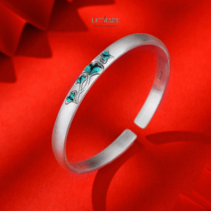 Vòng tay bạc nữ Bích Liên BNVT72 Le'mare Jewelry LMJ