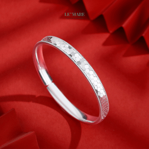 Vòng Tay Bạc Nữ Thiên Qui Gia Bảo – Tượng Trưng Cho Sự Bình An Và Phú Quý Vẹn Toàn BNVT79 Vòng Tay Bạc Nữ Thiên Qui Gia Bảo – Tượng Trưng Cho Sự Bình An Và Phú Quý Vẹn Toàn BNVT79 Le'mare Jewelry LMJ