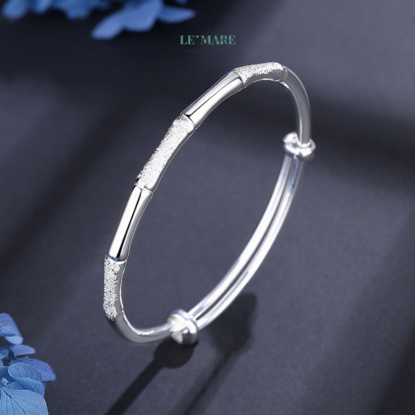 Vòng Tay Bạc Nữ Nhã Sắc BNVT87 - Hình ảnh 5