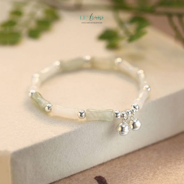 Vòng Tay Ngọc Bích Nữ Bích Trúc Thiền Tâm BNVT92