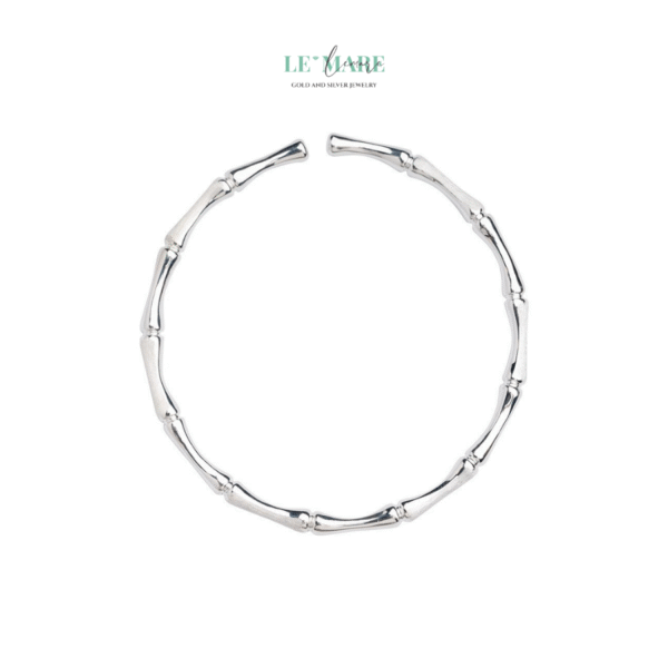 Trúc Ân – Vòng Tay Bạc Nữ Mang Hình Bóng Cân Trúc và Lòng Tri Ân Lặng Thầm BNVT105 - Ảnh 3